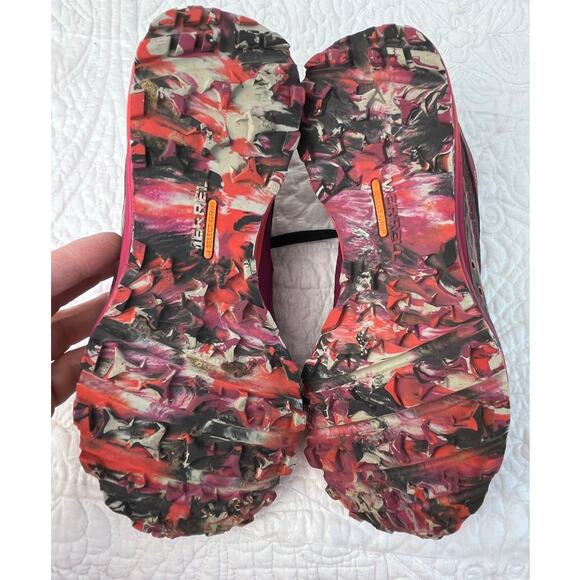 Merrell Women's Tough Mudder Running Athleisure  Athletic Shoe - Red/Black - 7.5 - Picture 5 of 10